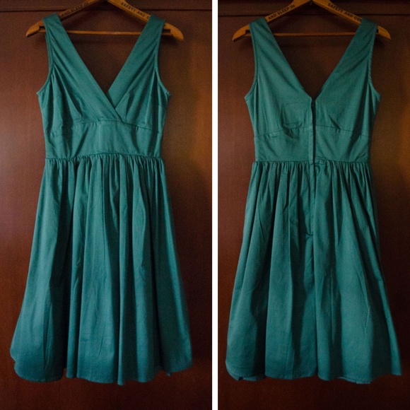 Fervour jade green dress XS/S NWOT - Picture 1 of 7